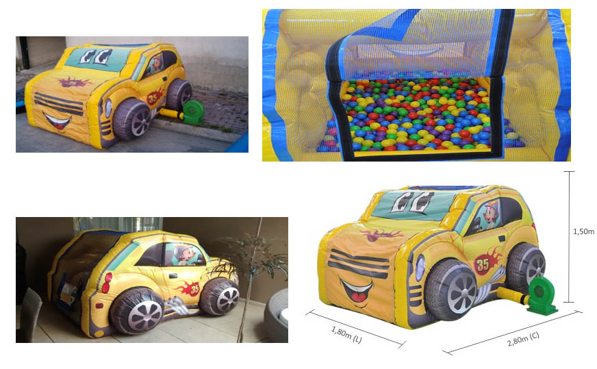 Piscina de Bolinhas para festa Infantil